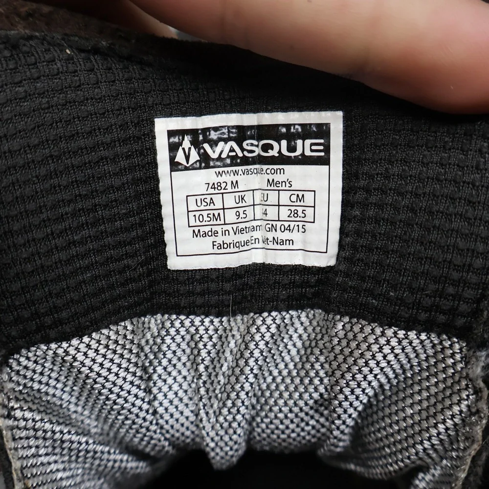 Vasque Mens 10.5M Hiking Boots Brown Breeze‎ 2.0 Mid Gore Tex Rain Trail Trek